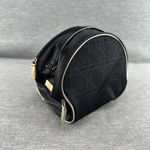 DIOR PARFUMS F90246660 - Black & Gold Make Up Bag De Toilette Beauty Travel Bag